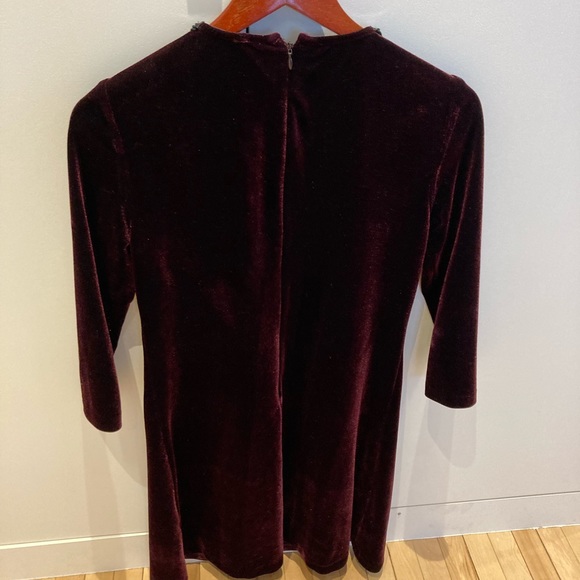 Betsey Jonhson jeweld collar velvet dress - Picture 4 of 6